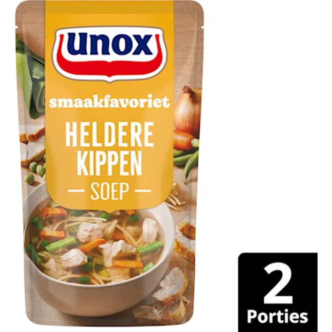 Soep In Zak Heldere kippensoep