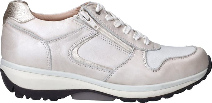 Dames Veterschoenen Xsensible Jersey Soft Pearl Beige - Maat 38
