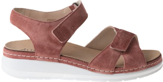 Durea 7432 Sandaal rood h Dames (Maat - 4,5, Kleur - Rood)