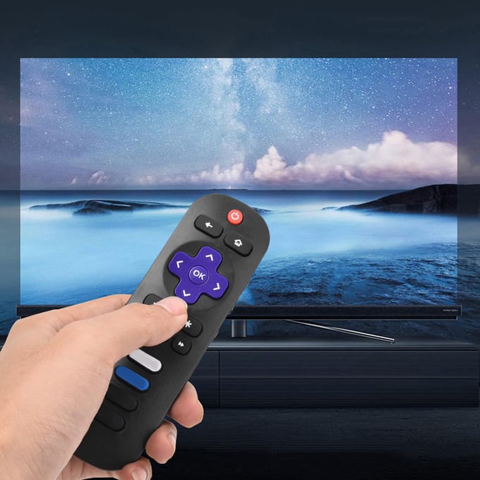 Universele Afstandsbediening Controller Vervanging voor TCL TV RC280 met Netflix Vudu Rdio voor blue