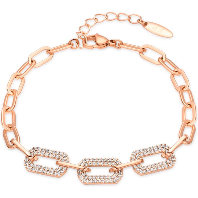 Luxenter Armband met 18-karaats geelgouden afwerking - Nelith