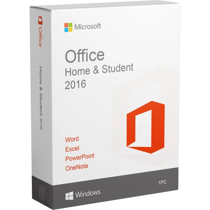 Microsoft Office 2016 Home and Student