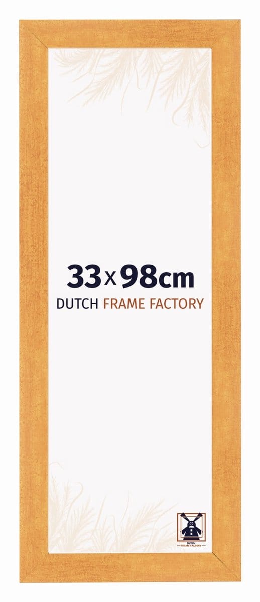Fotolijst 33x98 cm - MDF - Oranje - Praag