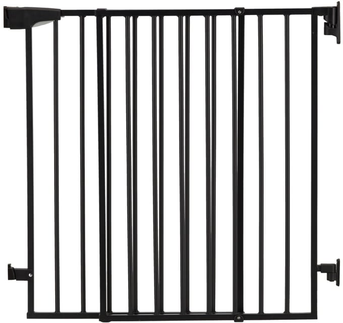Qute Q-Guard Traphekje - Zwart - 76–117cm