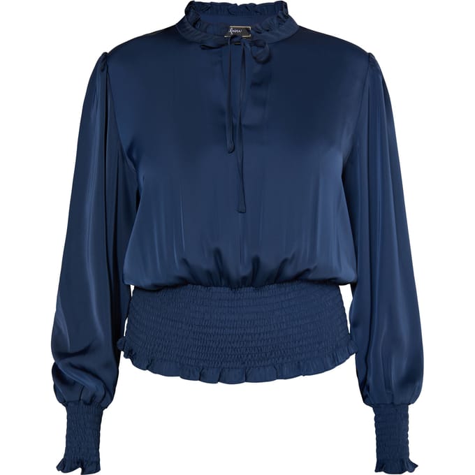 Faina Blouse Dames marine