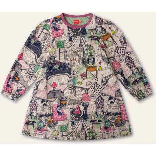 Oilily Decor Jurk- maat152/12yr Frappe