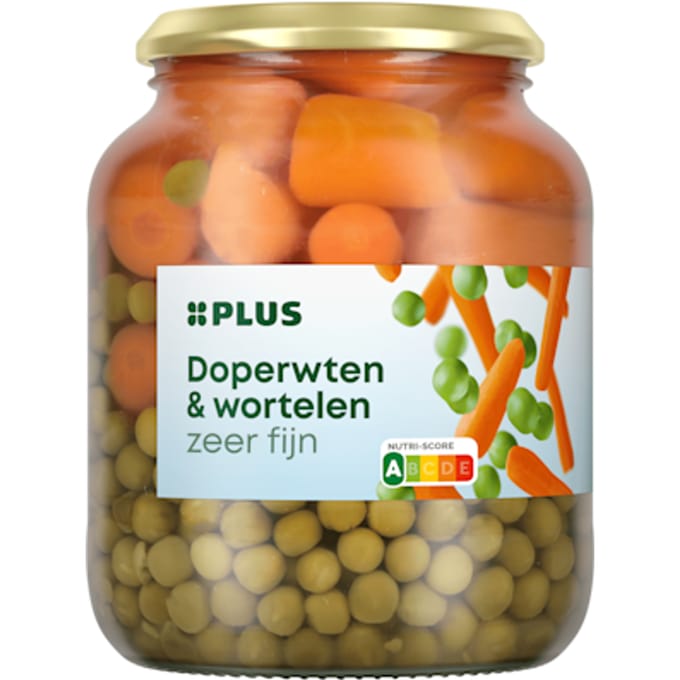 Doperwten en wortelen