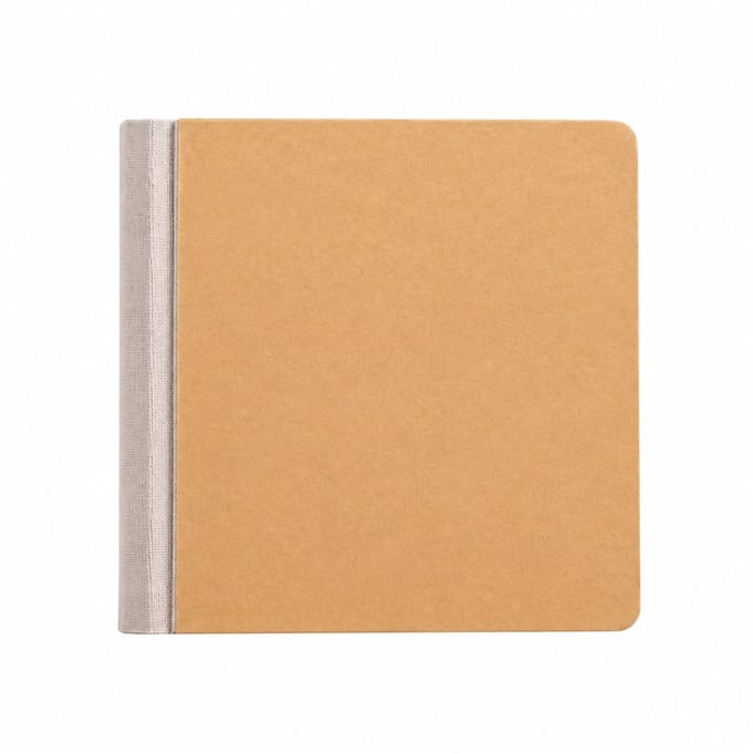 Tekenboek voor markers - Bruin, uitvoering 12.5 cm - Basisverpakking