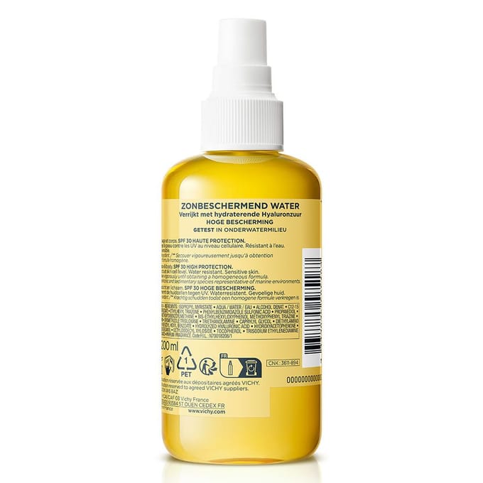 Vichy Capital Soleil SPF30 Hydraterend Zonbeschermend Water - Lichaam 200ml