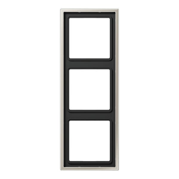 Jung Aluminium/Staal/Chroom Afdekraam Schakelmateriaal - ES2983 - E28CN
