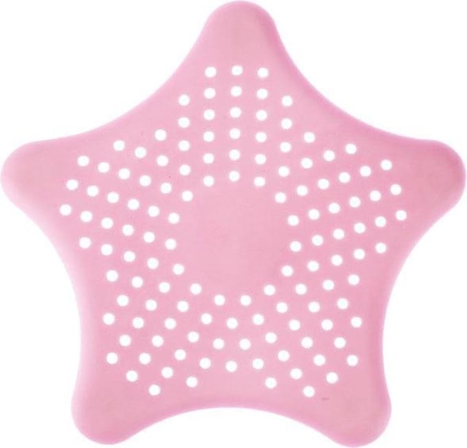 Gootsteen zeefje zeester - KELERINO. - Roze