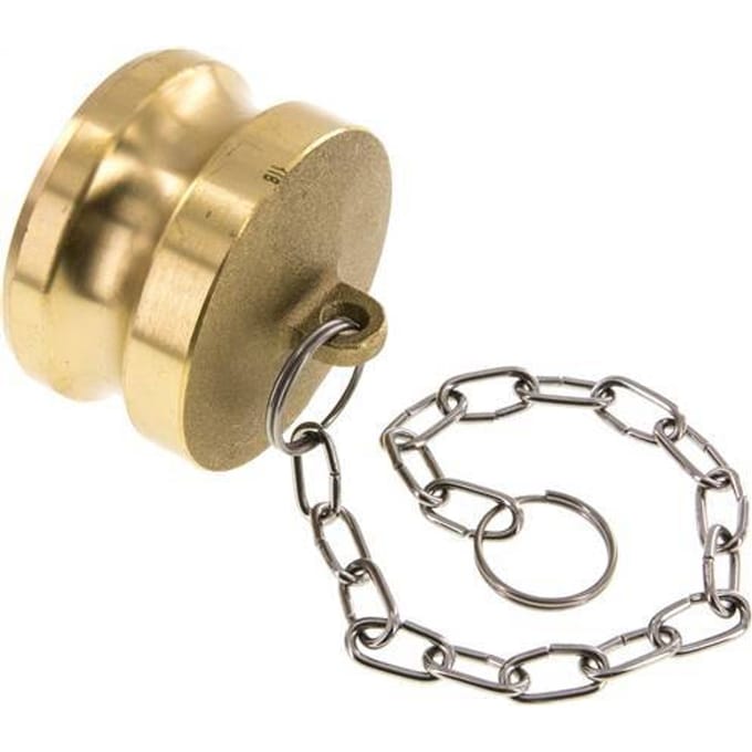 Camlock DN 60 (2 1/2'') Koppeling MessingPlug Type DP MIL-C-27487