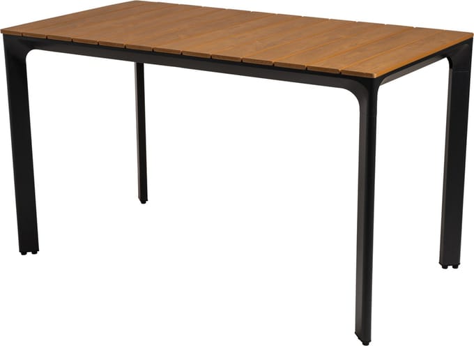Les - Arezzo tuintafel rechthoek polywood teaklook 130x70 cm