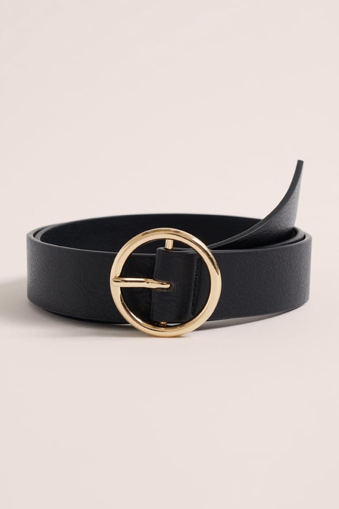 WE Fashion Dames riem met gouden gesp