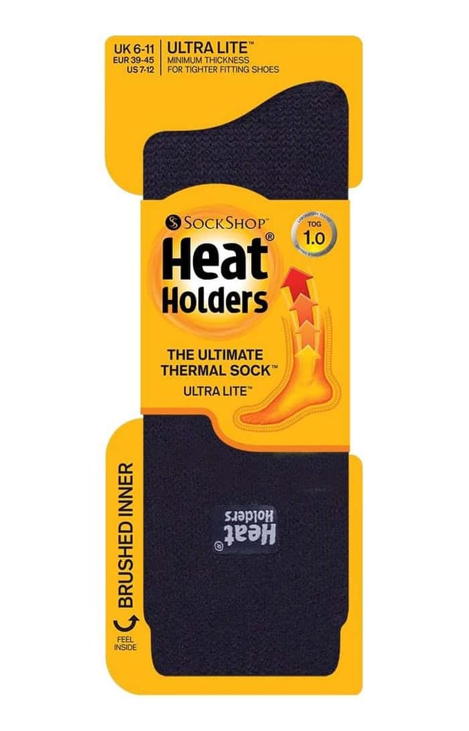 Heat Holders Ultra Lite Heren 1.0 Tog thermo sokken - Marine