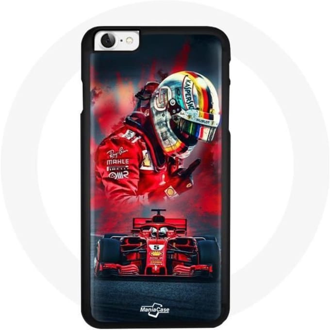 Formula 1 Sebastian Vettel Rouge Coque iphone 7