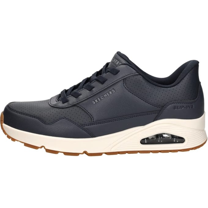 Skechers UNO-BANKSIA LUXE Heren Instappers - Donkerblauw - Maat 48.5