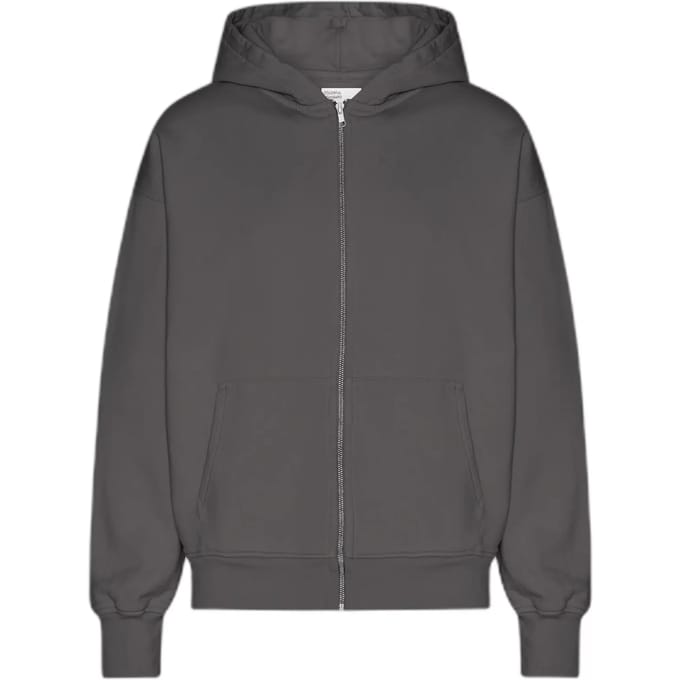 Hooded sweatshirt met rits Colorful Standard Organic