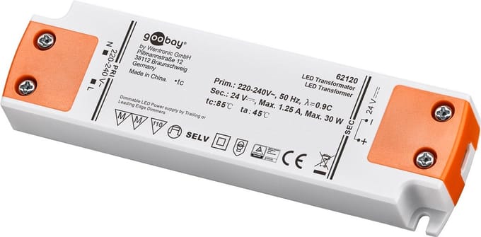 Pro Constant Current LED Driver / 30 W 30 W - dimmab