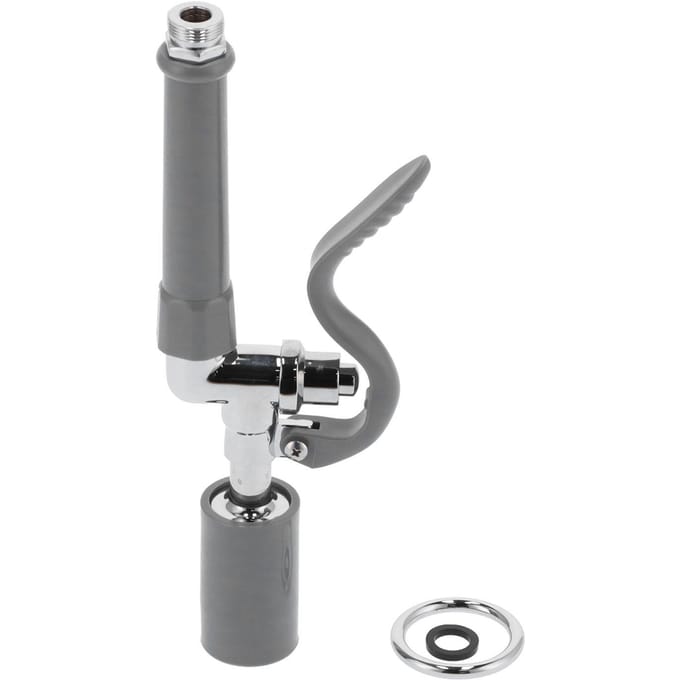 Ensemble Pulvérisateur de Robinet Commercial Haute Pression Robinet de Rinçage Tête de Pulvérisation Accessoire Gris