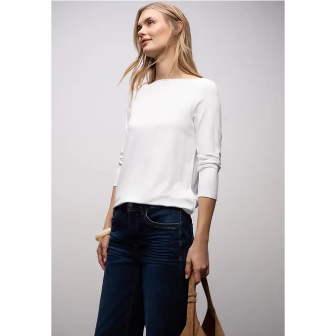 Shirt in lange stijl