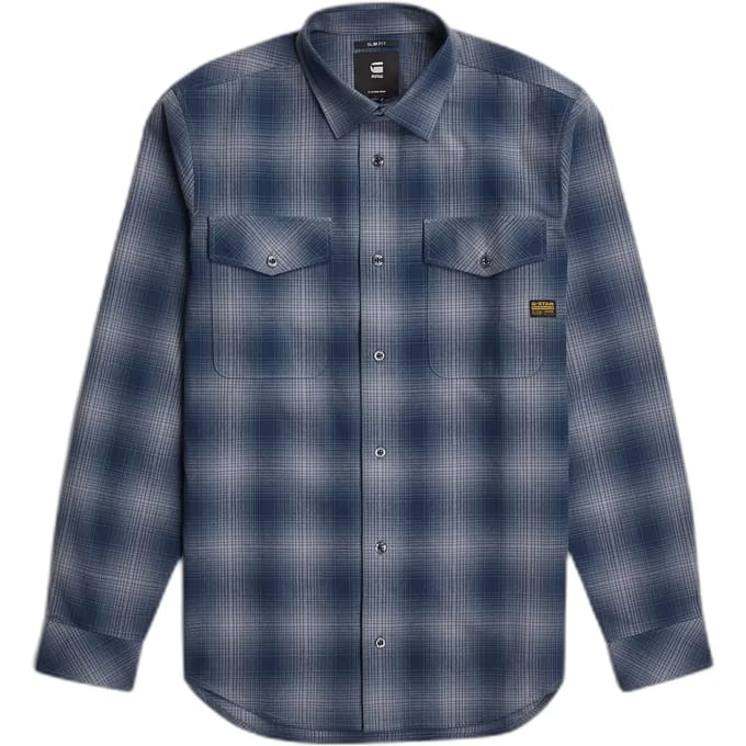 G-Star - Marine Slim Shirt l\s - Heren - Shirts