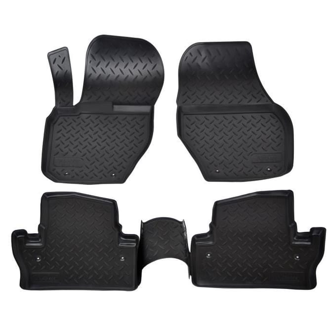 Tapis de sol - Norm-Liner - S60 - Caoutchouc TPE - Antidérapant - 4 pièces