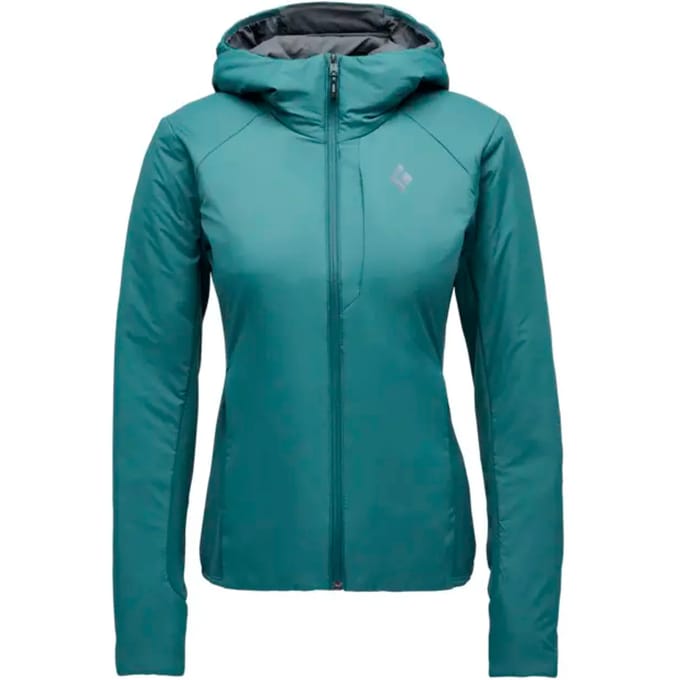 Dames stretch parka met capuchon Black Diamond First Light 1.0