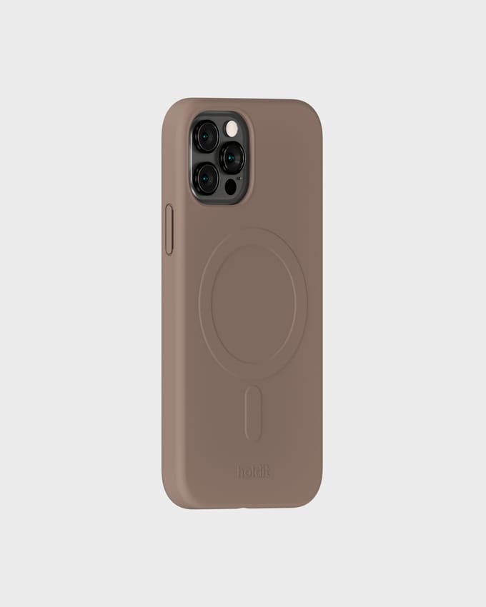 Phone Case Soft Magsafe Compatible Mocha Brown iPhone 12