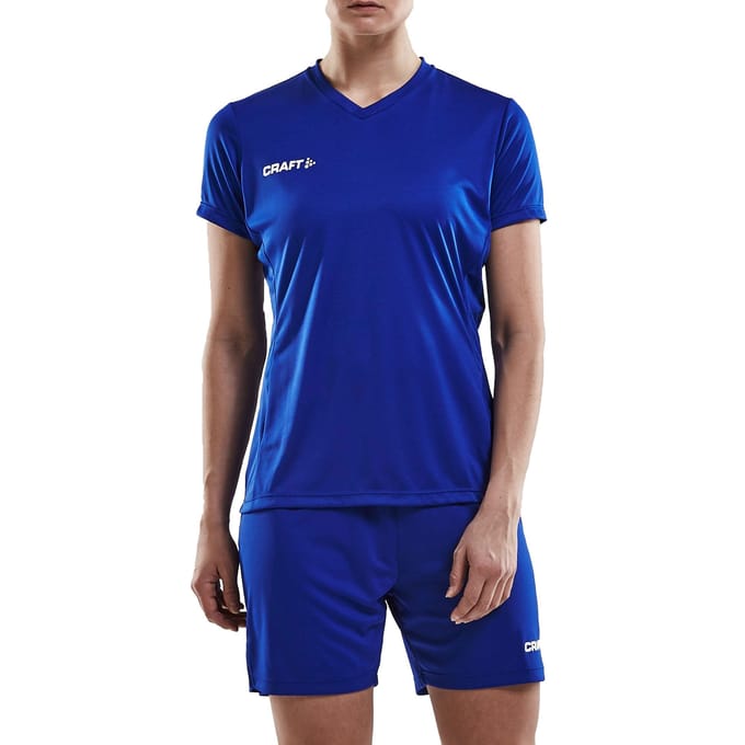 Craft Squad Jersey Solid SS Shirt Dames - Maat M