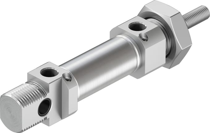Festo Cilinder 20mm Boring 15mm Slag ISO 6432 Dubbelwerkend - 1908290 - P2CQE