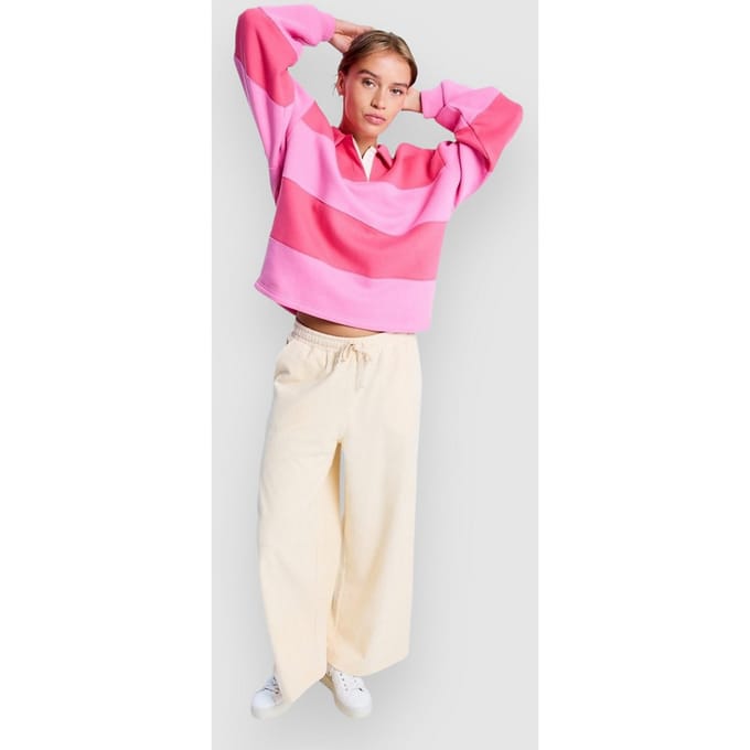 Damspantalon van fluweel Roxy Lekeitio Knit