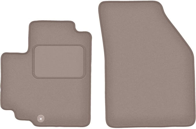 Beige voormatten voor: Nissan Pixo hatchback (2008-2013)