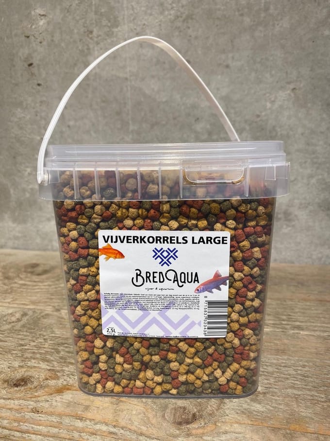 Excellent vijverkorrels large (2,5 LTR)
