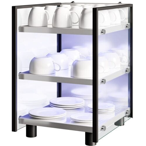 GGM Gastro Tassenwärmer - 100 Watt - mit 3 Ablagen