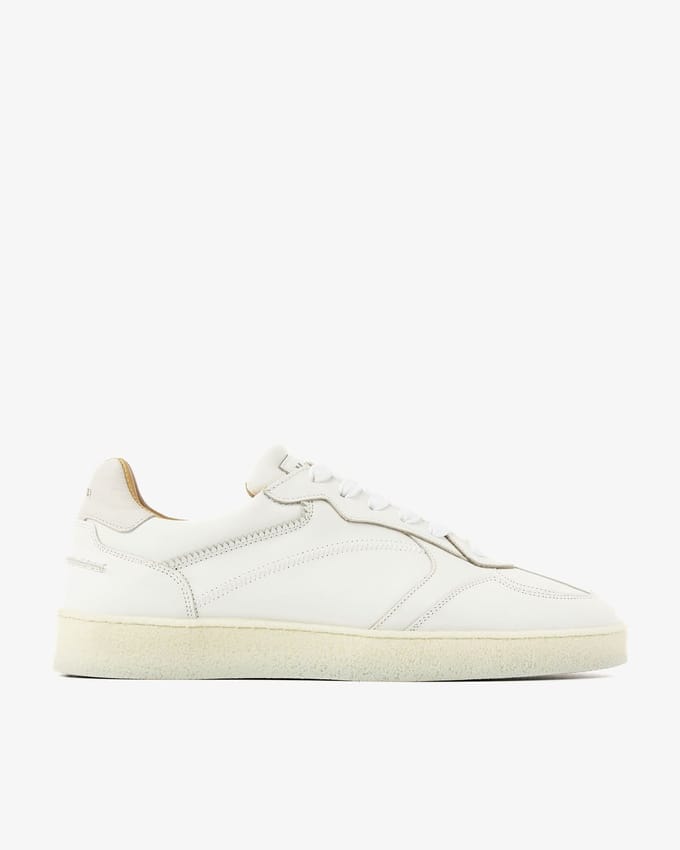 VIA VAI Zane Ethan Sneakers Heren - Leer - Wit