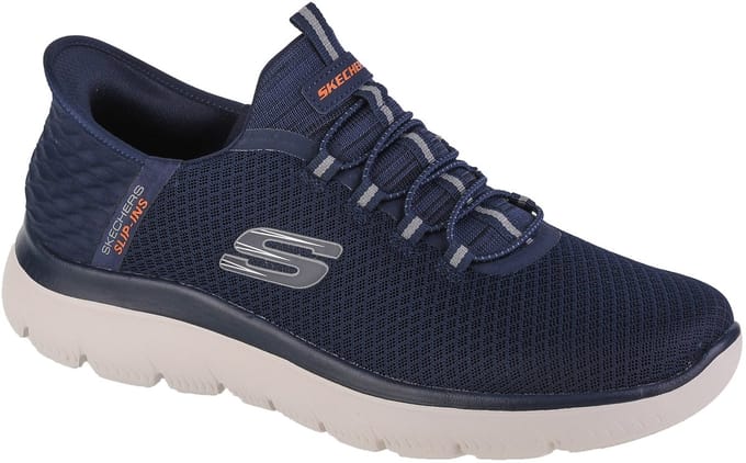 Skechers Slip-Ins Summits - High Range, Mannen, Marineblauw, Sneakers, maat: 41,5