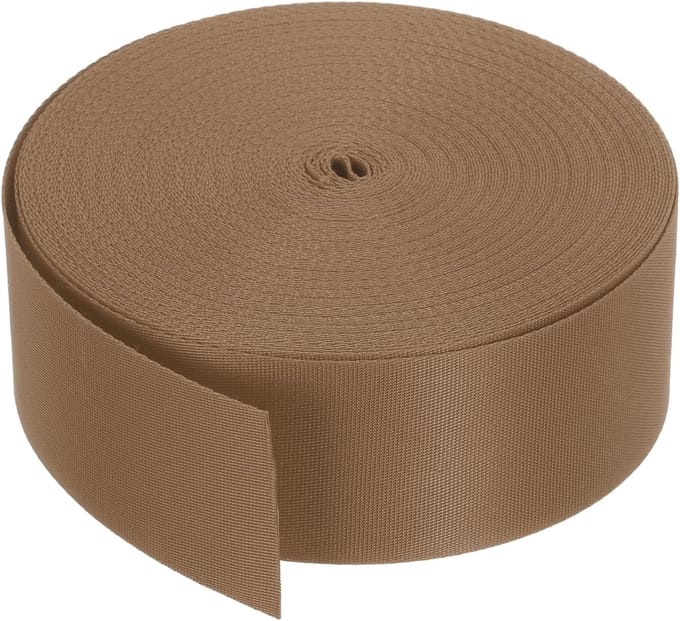 Nylon Band - Polypropyleen Band - Bagage Bevestigen - Splintert Niet - 5 cm Breed 23 Meter - Wit