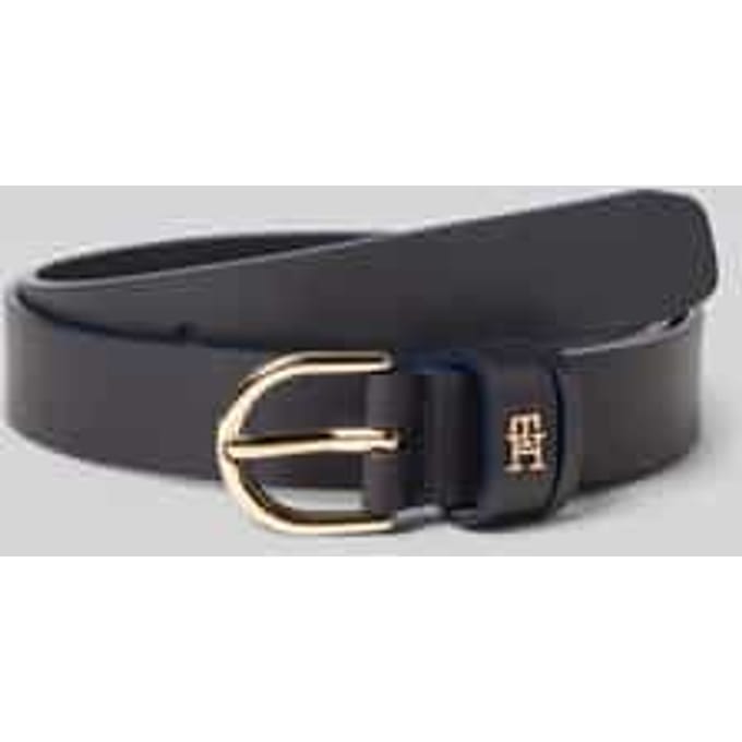 Riem van echt leer met logodetail
