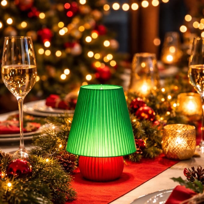 Feestverlichting LEAH mini tafellamp draadloos set van 3