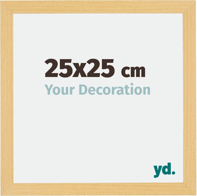 Your Decoration - Fotolijst 25x25 cm - MDF - Beuken Decor - Mura