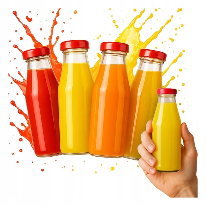 Bimberek - Glazen Sapfles - 200ml - Transparant Glas - Met Deksel