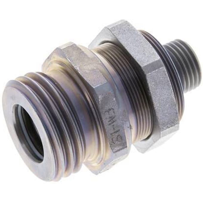 Stalen Hydraulische Koppeling Snelkoppeling 10 mm L Snijring ISO 14540/8434-1 D M32 x 3