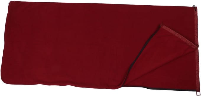 Slaapzak Liner - Deken Liner - Extra Warmte - Extra Dik Fleece - 38 x 16 cm - Blauw