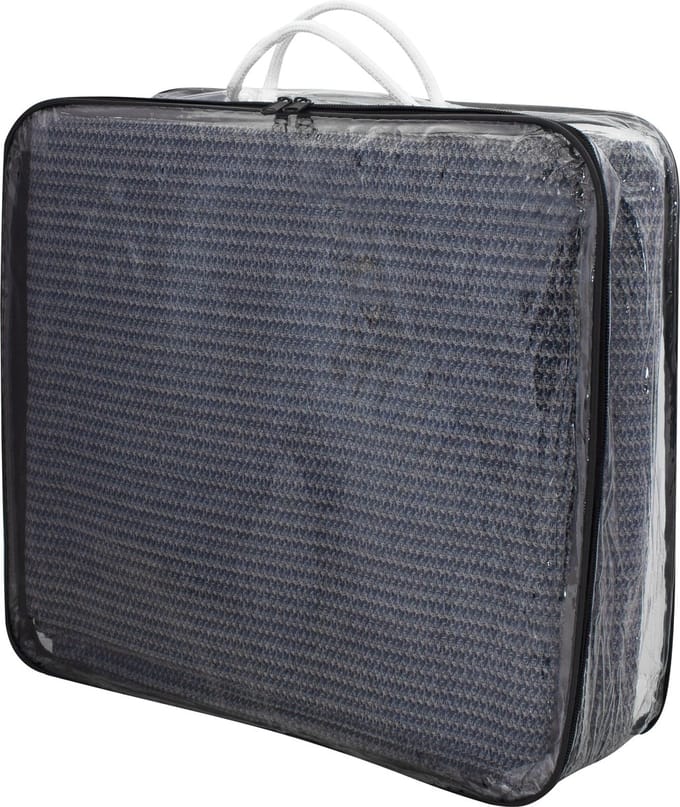 Eurotrail Multi Functional Tapijt - 250*250cm - Grijs/Blauw