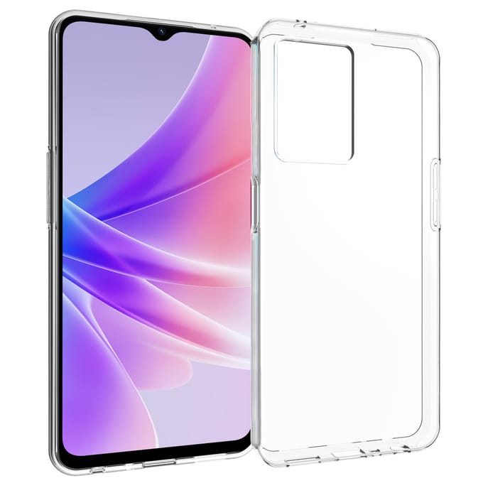 Accezz Hoesje - Geschikt voor Oppo A77 - Clear Backcover - Transparant