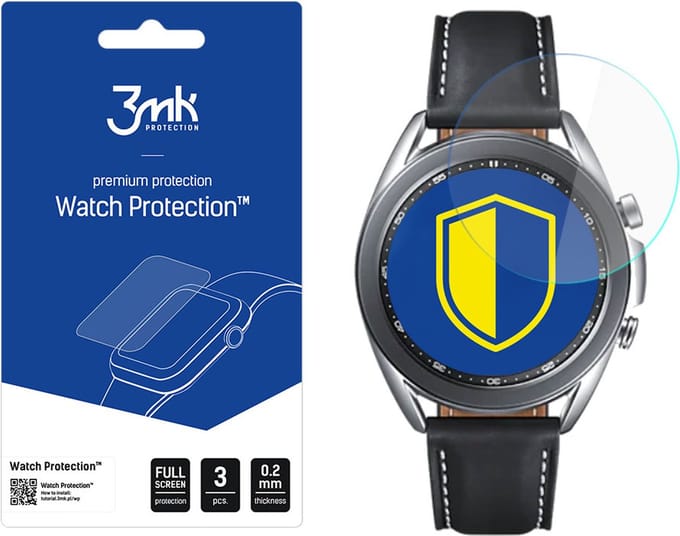 3MK FlexibleGlass Serie - Hybride Bescherming - 41mm - Ultradun - Transparant