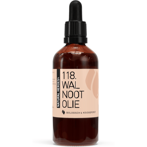 Natural Heroes Walnootolie (Biologisch & Koudgeperst) - 100 ml