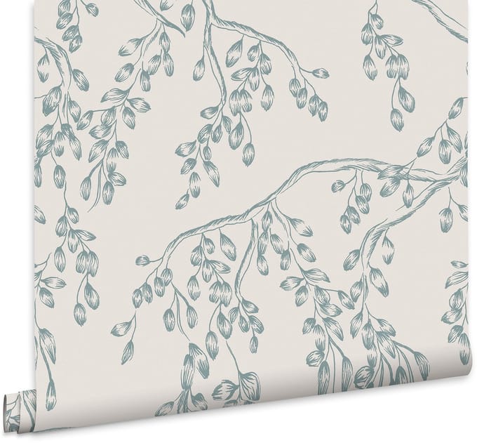 Laura Ashley Vliesbehang - Rainham Willow Newport 10mx52cm