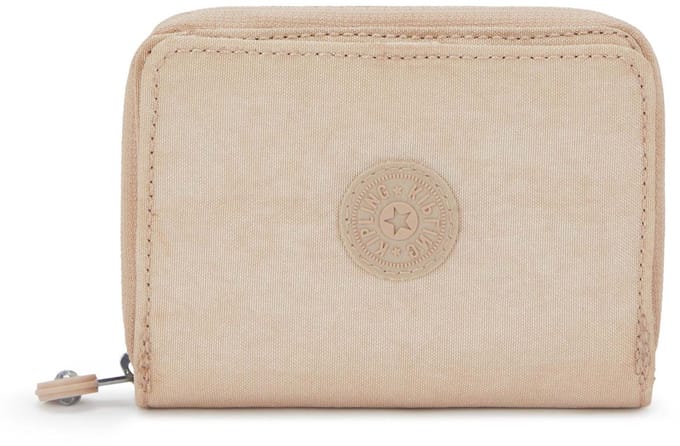 kipling portemonnee Basic Plus Money Love Sparkled Beige